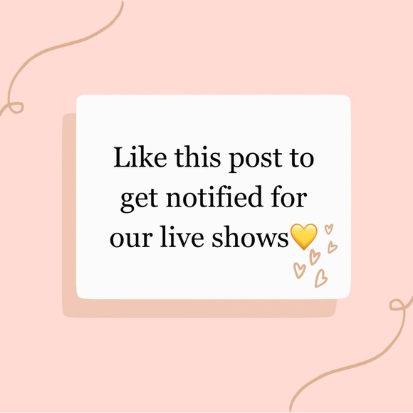Tops - Hi Friends! Like this post to be notified when we go live on Poshmark!🌟🌟🌟